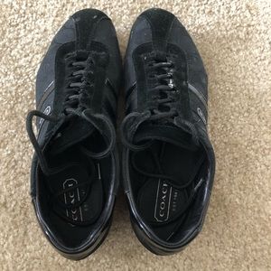 Coach black Katelyn sneakers